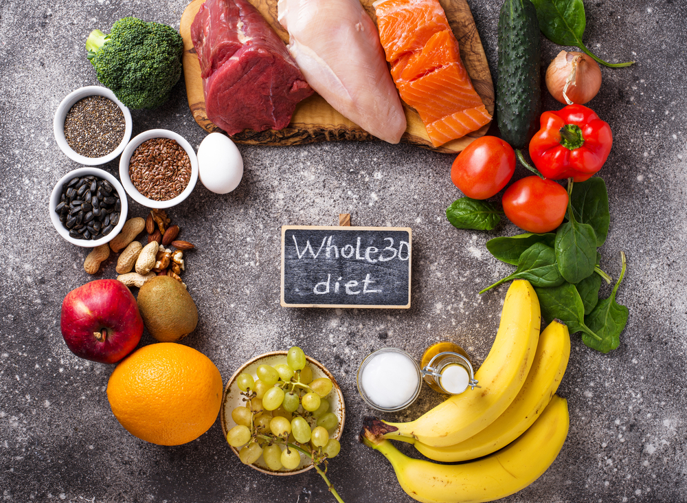 30-days diet of whole foods to rejuvenate health.