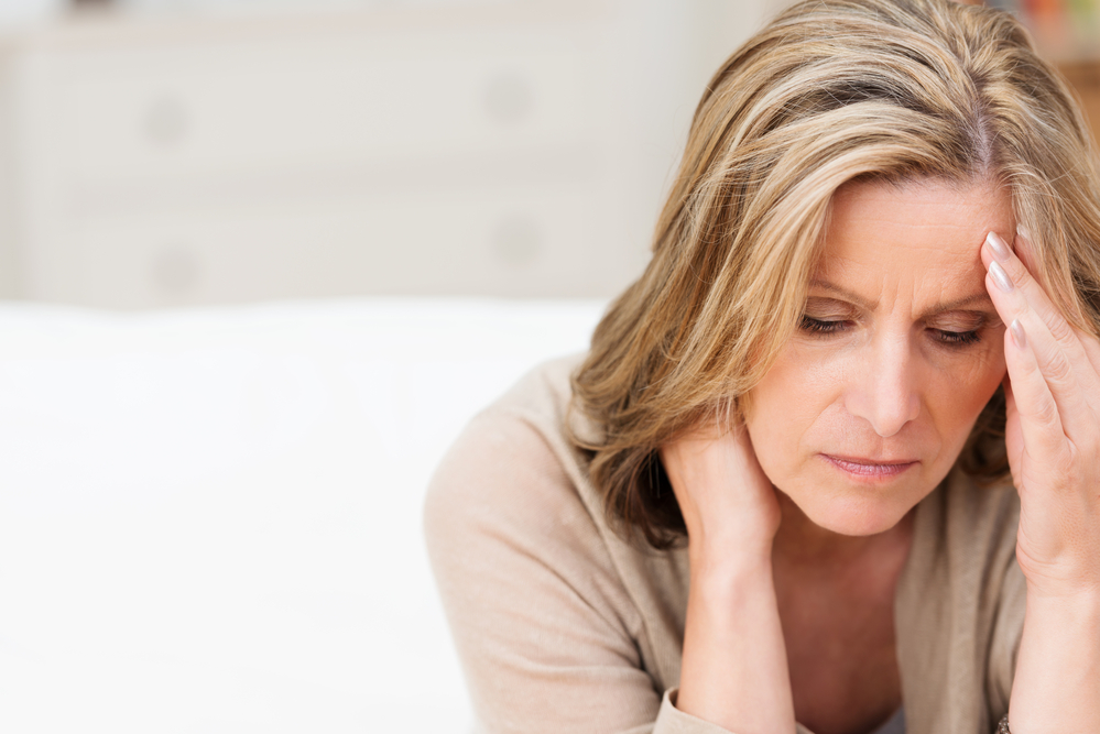 stressed woman reversing autoimmune disease naturally